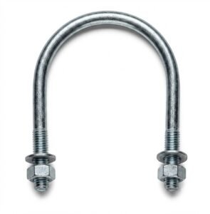 U-bolt fastener for pipe and structural clamps