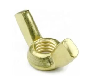 Wing nut threaded fastener
